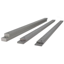 Règle à niveler pâtisserie aluminium 40 cm - par 6