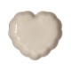 Moule coeur céramique Madeleine argile 26,5 cm