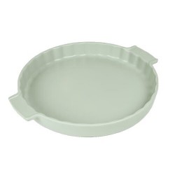 Moule à tarte céramique vert sauge ø 30 cm