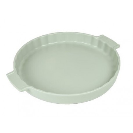 Moule à tarte céramique vert sauge ø 30 cm