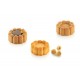 Moule silicone charlotte 18 empreintes