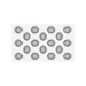 Moule silicone charlotte 18 empreintes