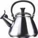 Bouilloire à siffler acier émaillé inox 2.1l