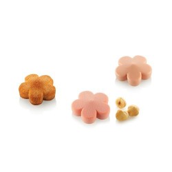 Moule silicone fleur 18 empreintes