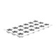 Moule silicone fleur 18 empreintes