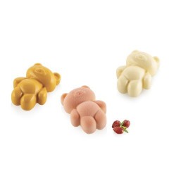 Moule silicone ourson 18 empreintes