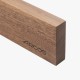 Barre aimantée bois de noyer 45 cm