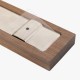 Barre aimantée bois de noyer 45 cm