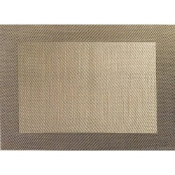 Set de table pvc bord bronze 46x33cm