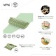 Papillote cuisson vapeur silicone vert 2 personnes