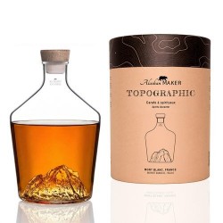 Carafe à spiritueux Mont Blanc Topographic 1,2 L Carafe à spiritueux Mont Blanc Topographic 1,2 L