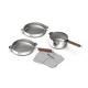Coffret trio La Merveilleuse 1 casserole et 2 poêles ø 20, 24 et 28 cm
