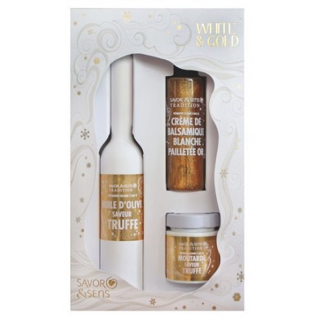 Coffret truffe White and Gold