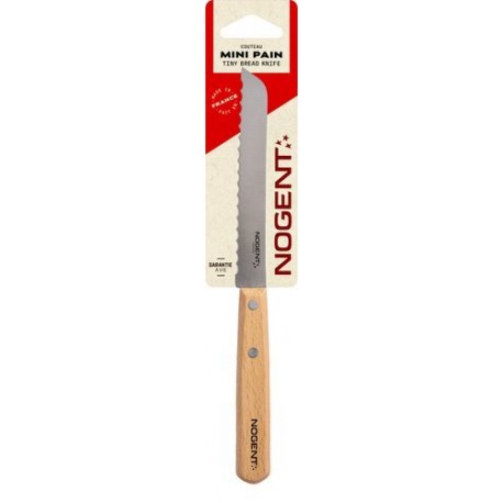 Couteau à pain Nogent Iconic hêtre 11 cm