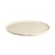 Plat rond céramique Madeleine argile ø 31 cm