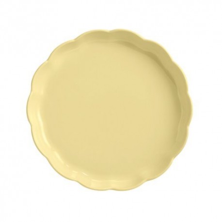 Moule à tarte Madeleine jaune vanille ø 31 cm