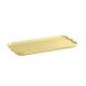 Plat à cake Madeleine jaune vanille 31,5 cm