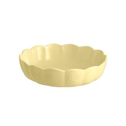 Moule céramique Madeleine jaune vanille Ø 27 cm