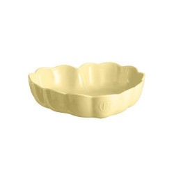 Moule Coeur Madeleine jaune vanille 26,5 cm
