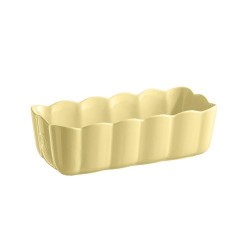 Moule à cake Madeleine jaune vanille 29 cm