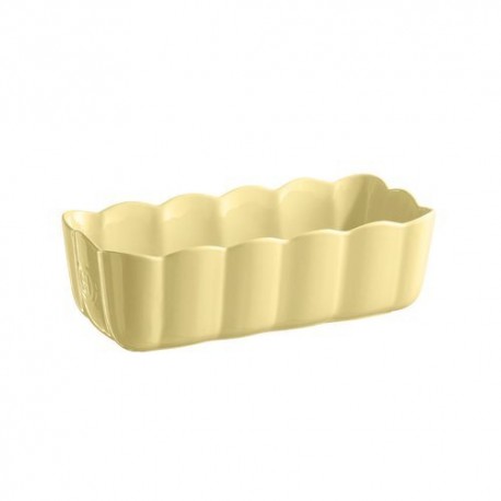 Moule à cake Madeleine jaune vanille 29 cm