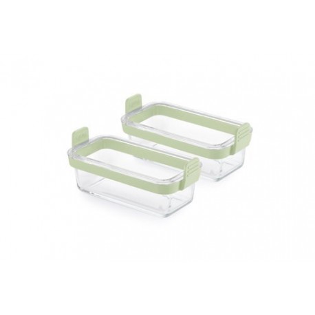 Plats en verre rectangulaire pour friteuse à air - par 2