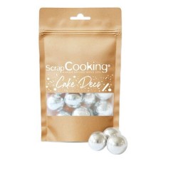 Perle comestible XXL argentée 55 g Perle comestible XXL argentée 55 g