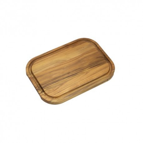 Planche à découper avec rigole teck Stolf 40 x 28 x 2,4 cm 