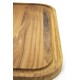 Planche à découper avec rigole teck Stolf 40 x 28 x 2,4 cm 