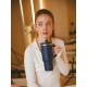 Travel cup isotherme bouchon étanche bleu nuit 90 cl