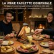 Appareil à raclette brezière Compact Pro 1/6 meule