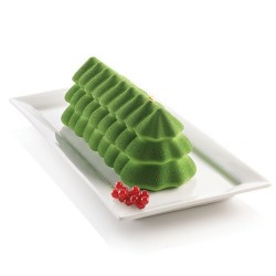 Moule à bûche sapin Silikomart 25 cm