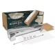 Moule à bûche XXL extensible inox 28-45 cm