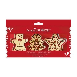 Coffret découpoirs et embosseurs Noël Coffret découpoirs et embosseurs Noël