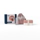Coffret déjeuner lunchbox rose moka