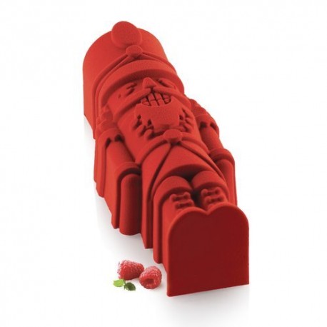 Moule à bûche Nutcracker Silikomart 25 cm