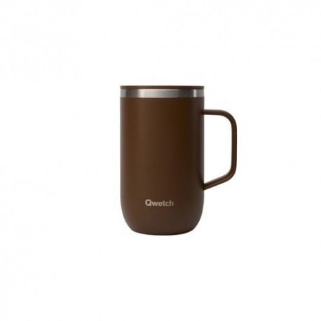 Mug tisanière isotherme avec filtre Matt chocolat 47 cl