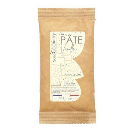 Pâte à sucre à la vanille avec grains - 250 g