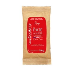 Pâte à sucre rouge - 250 g