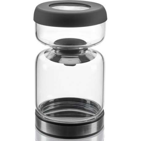 Bocal à cornichons avec séparateur verre 900 ml