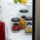 Bocal à cornichons avec séparateur verre 900 ml