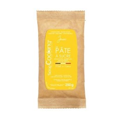 Pâte à sucre jaune - 250 g