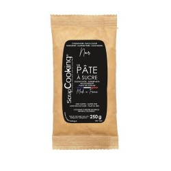 Pâte à sucre noir - 250 g