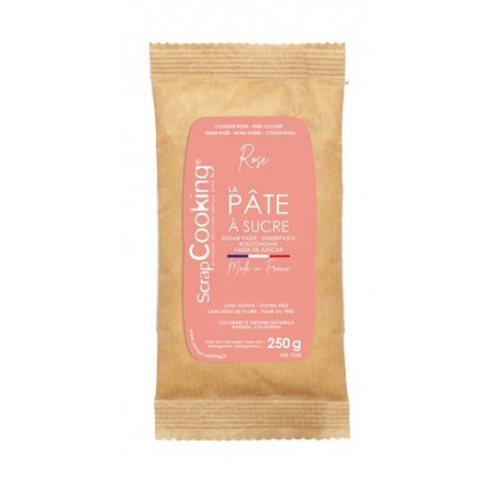 Pâte à sucre rose - 250 g