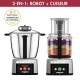 Robot Cook Expert XL chauffant chromé