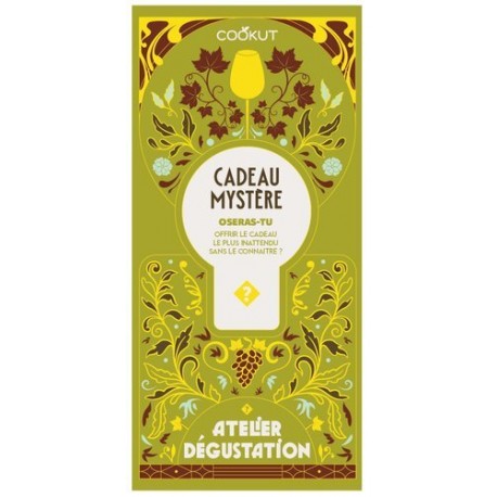 Cadeau mystère Atelier Dégustation