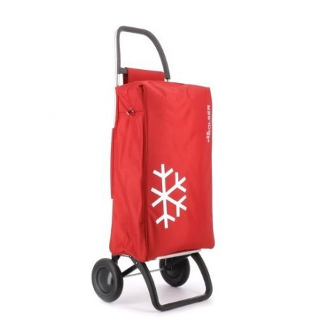 Chariot isotherme Igloo 2 roues rouge