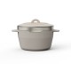 Cocotte fonte d'aluminium greige ø 24 cm