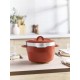 Cocotte fonte d'aluminium terracotta ø 24 cm