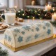 Moule à bûche flocons pvc
